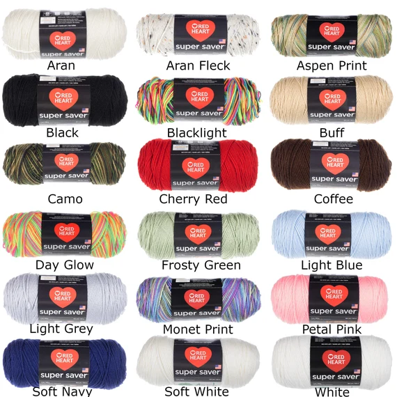 Super Saver Red Heart Yarn Collection